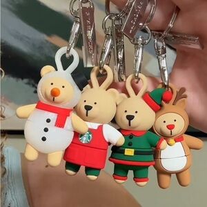 Starbucks Reusable Hot Cup Lid Stopper Set of 4